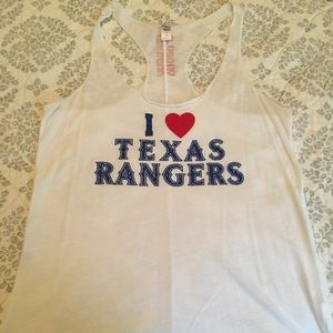 ⚾️❤️ PINK Victoria's Secret Texas Rangers Tank